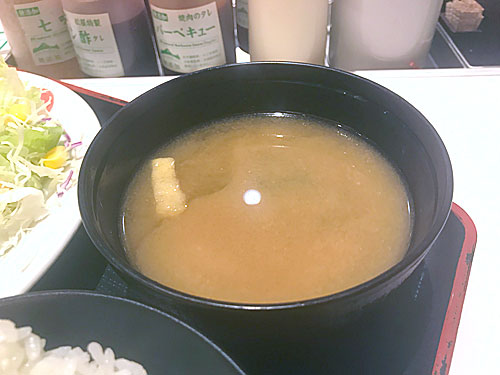 松屋 みそ汁